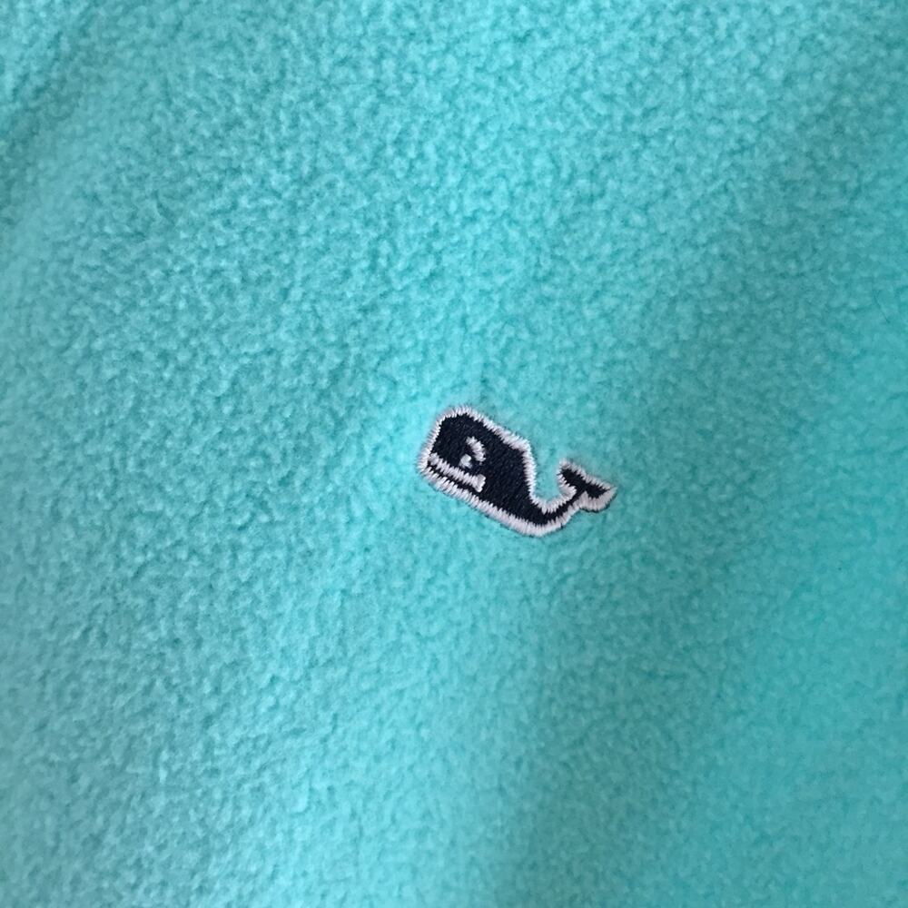 Vineyard Vines Aqua Fleece Full Zip Vest Women Small - Picture 2 of 4